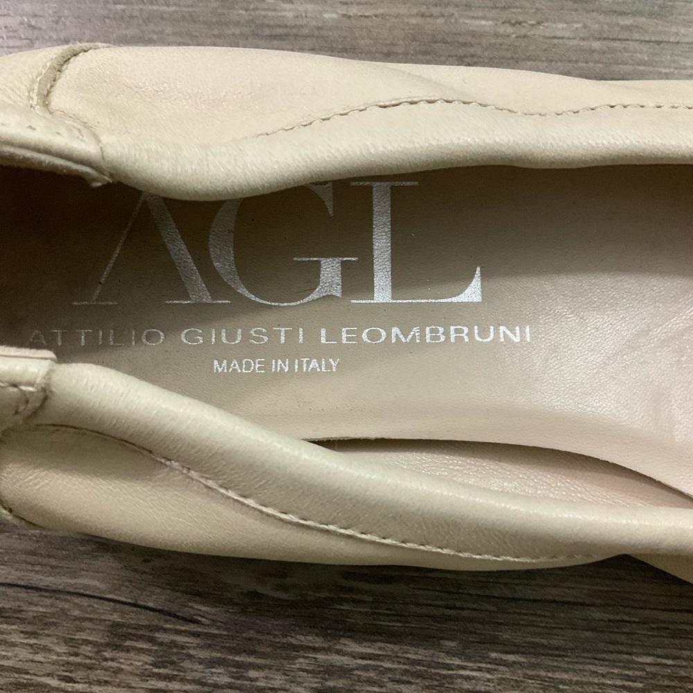 AGL Monika Cap Toe Ballet Flat Sz 41 / US 11 - Picture 3 of 7